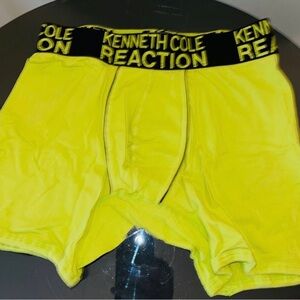 Kenneth Cole New York Bright Yellow Boxer Briefs (small)